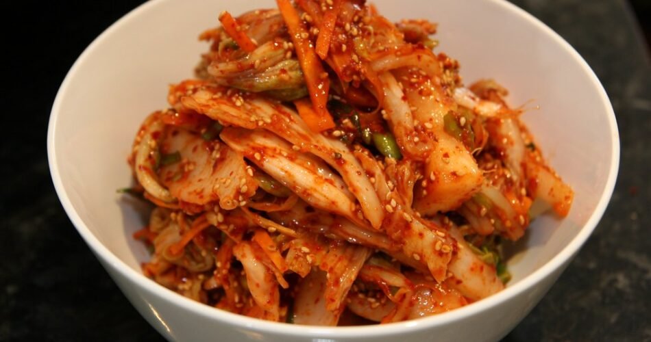 kimchi and its specific taste