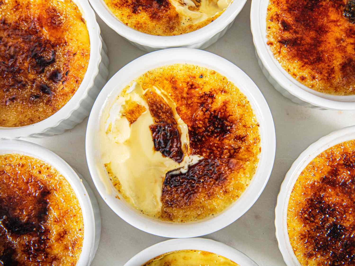 Creme Brulee and its different tastes