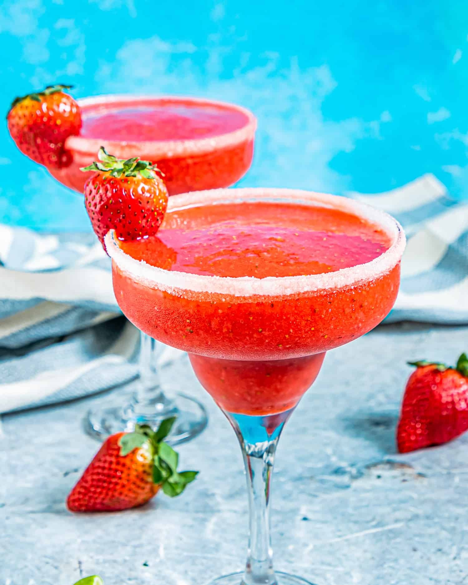 Delightful frozen berry cocktails